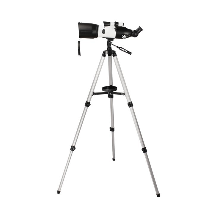 80 mm bærbart teleskop med rejsetaske