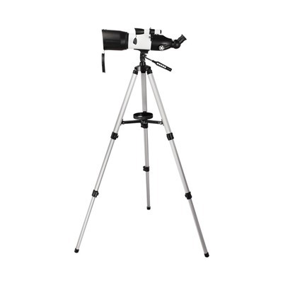 80 mm bærbart teleskop med rejsetaske